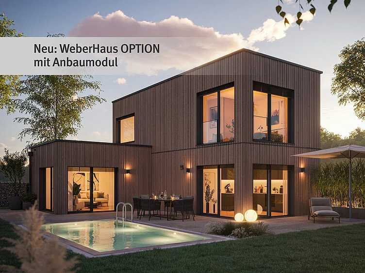 WeberHaus OPTION: Klein, aber fein im edlen Design
